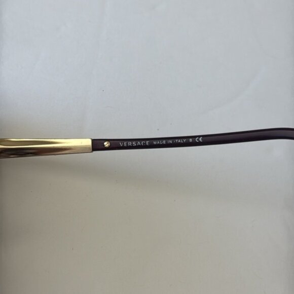 Versace VE 4313 Sunglasses 517968 Eggplant Violet Havana/ Violent Gradient Brown main image 5